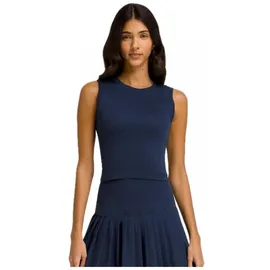Wilson Pro Seamless Tank Classic Navy Damen T-Shirt blau