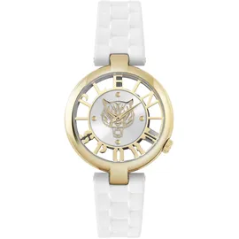 Plein Sport Tiger gold | weiß
