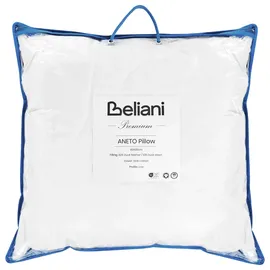 Beliani Kopfkissen Aneto Niedrig 80 x 80 cm Weiß