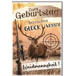 Geburtstagskarte Jäger 5510042 Bild