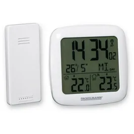 Fackelmann Digital Thermometer Funkuhr Box-16394 - Fackelmann