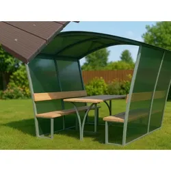 Gartenpavillon MILANO LUX TER 4mm