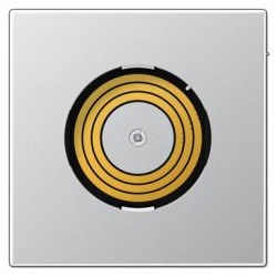 Jung Abdeckung Plug &  Light (Aluminium)