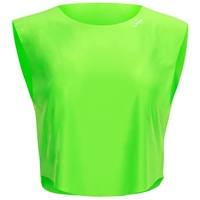 WINSHAPE Damen Functional Light Cropped Top Aet115, All-fit Style T-Shirt, Neon-grün, XS EU
