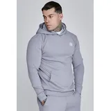 SikSilk Hoodie Grau/Weiß S