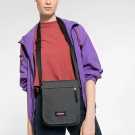 Eastpak Flex Umhängetasche, 3.5 L - Black Denim (Grau)