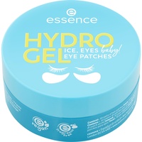 Essence Hydro Gel eye patches ICE, EYES, baby! 30 Pairs, Augenpflege, Blau, feuchtigkeitsspendend, kühlend, schimmernd, vegan, ölfrei, ohne Parfüm, ohne Alkohol, 1er Pack (90g)