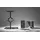Nardi Clip 80 Gartentisch, 80 x 80 cm, anthrazit