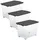 Rotho Aufbewahrungsbox Evo Safe Keeping 65 l 3-tlg. grau