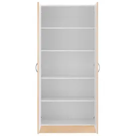 WIHO KÜCHEN Küchen Mehrzweckschrank Kiel 80 x 180 x 35 cm beige