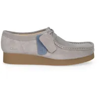 CLARKS Femme WallabeeEVO Basket, Dark Grey SDE, 41.5 EU