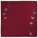 Sander Tischdecke Sander Tisch-Mitteldecke Troy Loft, 26 burgundy