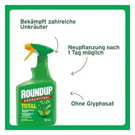 Roundup Unkrautfrei TOTAL, 1 Liter