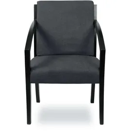 Home Affaire Armlehnstuhl Massivholz schwarz