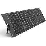 Camping-Solarladegerät, faltbares Solarpanel, 400 W, schwarz