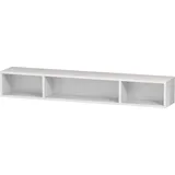 Duravit Regalelement L-Cube 80x14cm, Tau matt, 3 Fächer, horizontal