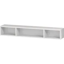 Duravit Regalelement L-Cube 80x14cm, Tau matt, 3 Fächer, horizontal