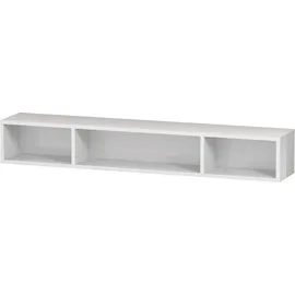 Duravit Regalelement L-Cube 80x14cm, Tau matt, 3 Fächer, horizontal