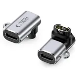 TECH-PROTECT UltraBoost USB-C Winkeladapter für Garmin Watch – Grau