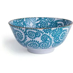 Excelsa Set Von 6 Schalen/Becher Oriented Porzellan 16Xh7X16 Cm Hellblau