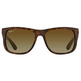 Ray Ban Justin RB4165 55mm matte havana / brown gradient