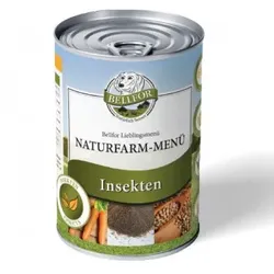 Bellfor Hundefutter Nass mit Insekten - Naturfarm-Menü - 400g