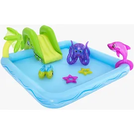 BESTWAY Aquarium Planschbecken 239 x 206 x 86 cm