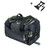 Basil Miles MIK Gepäckträgertasche 7 l schwarz/lime