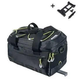 Basil Miles MIK Gepäckträgertasche 7 l schwarz/lime