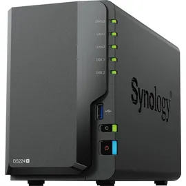 Synology DiskStation DS224+ NAS System 2-Bay inkl. 2x Gb LAN