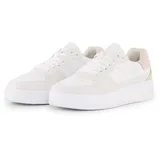 Tom Tailor Sneaker Low Damen Weiß/Rose 38