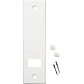 Schellenberg 53002 Abdeckplatte Rollladensysteme Maxi 160 mm weiß