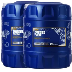 2x20 Liter Mannol Motoröl Öl 5w-40 Diesel Turbo Api Ci-4/sl: