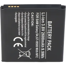 AccuCell Galaxy S4 Akku als Nachbau passend für Samsung Galaxy S4 Akku mit NFC