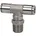 Riegler T-Steckverschra drehbar Schlauchverbinder