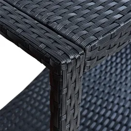 Estexo Poolumrandung schwarz 200 cm
