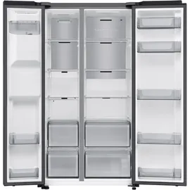 Samsung RS70F66KBFEF Side-by-Side (634 l, 1784 mm hoch, Schwarz)