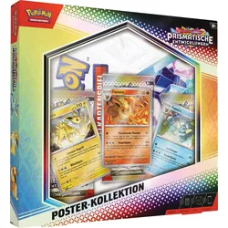 POKÉMON Sammelkartenspiel - Poster-Kollektion Karmesin&Purpur - Prismatische Entwicklungen