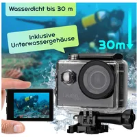 casativo 4K Ultra HD Action Cam Schwarz