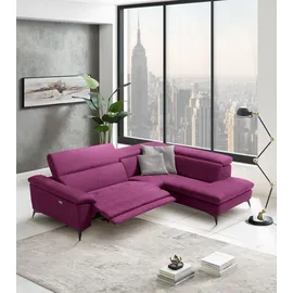 Egoitaliano Ecksofa Martine 2-Sitzer Lila