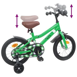 vidaXL Kinderfahrrad 12 Zoll grün