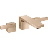 Hansgrohe Axor Edge 3-Loch Waschtischarmatur Polished Red Gold
