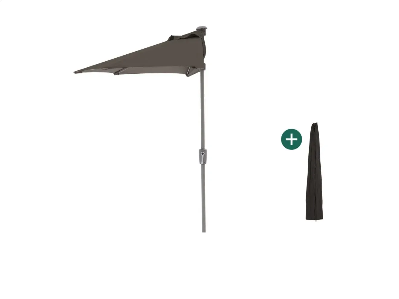 + 10 % Kassenrabatt | Shadowline balkon-Sonnenschirm 255x135 cm