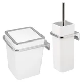 bremermann Bad-Set, weiß Kunststoff, 10x36.5x10 cm, Badaccessoires