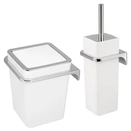 bremermann Bad-Set, weiß Kunststoff, 10x36.5x10 cm, Badaccessoires