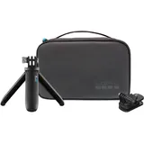 GoPro Travel Kit, Befestigungsclip, Mini-Stativ und Tasche