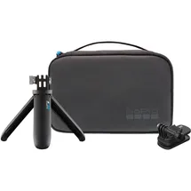 GoPro Travel Kit, Befestigungsclip, Mini-Stativ und Tasche