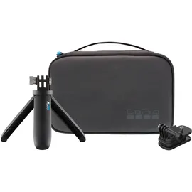 GoPro Travel Kit, Befestigungsclip, Mini-Stativ und Tasche