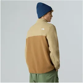 The North Face Yumiori 1/4 Zip Fleecepullover Braun XL