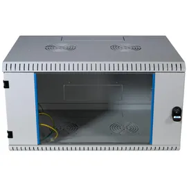 EFB-Elektronik EFB 19 Wandgehäuse 6HE, fest, 1-teilig, RAL7035, Tiefe 400 mm
